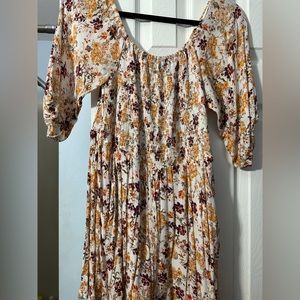 Smocked Top Floral Romper